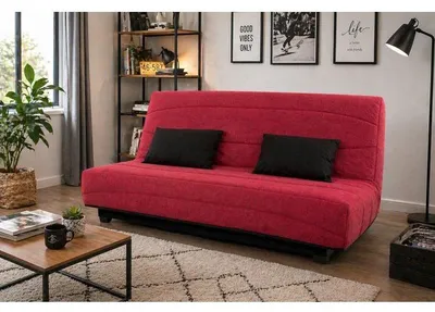 Image de Canapé Convertible Clic-Clac SIMMONS 3 Places Couchage Quotidien 123x188cm Coffre Rangement Déhoussable  France
