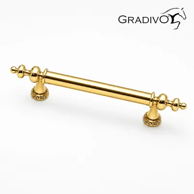 Produktbild von Möbelgriff Küchengriffe Schrankgriff Bügelgriff Schubladengriffe 631  Gold  96 mm