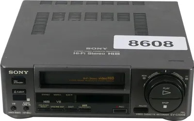 Image de Sony EV-C500E | Enregistreur portable de cassettes Video 8 / Hi8