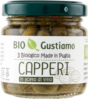 Image de Câpres au vinaigre, 100 g -Gustiamo