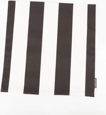 Produktbild von Kissenhülle Streifen schwarz-ecru– verschiedene Größen – SCHÖNER LEBEN. Größe 50x50cm (HxB) 50x50cm (HxB) Größe