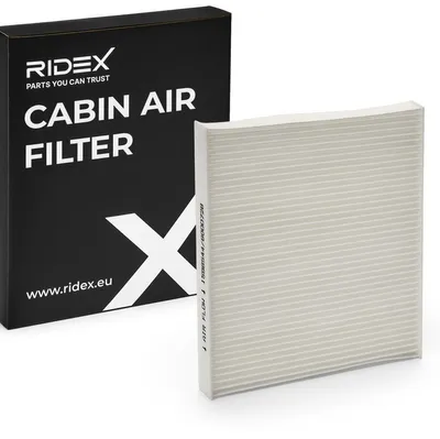 Produktbild von RIDEX 424I0058 Innenraumfilter Pollenfilter für FIAT PANDA (169) 500 (312) 500 C (312) für FORD KA (RU8) für ABARTH 500 / 595 / 695 Schrägheck (312)