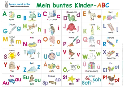 Produktbild von Mein buntes Kinder-ABC
