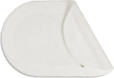 Produktbild von RHOMTUFT Badematte EXQUISIT Farbe weiss Größe 80 cm
