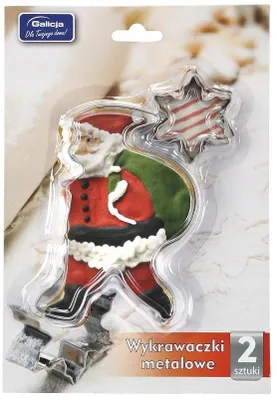 Image de Emporte-pièces Métalliques Galicja Père Noël Pâtisserie