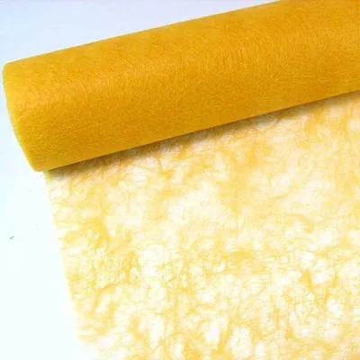 Produktbild von 25m Sizoflor ® Original Tischband Tischläufer 20cm, Farbe:gelb