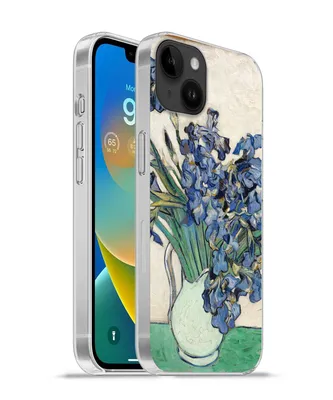 Produktbild von MuchoWow® Handyhülle Schutzhülle Hülle für Apple iPhone 14 Plus - Soft case Stilleben mit Schwertlilien - Vincent van Gogh Silikon Softcase Handy Hülle - Abbildung