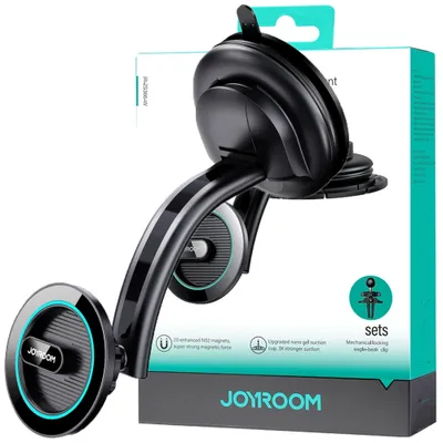 Produktbild von Joyroom JR-ZS366-W magnetische Auto-Cockpit-/Lüftungshalterung (schwarz)