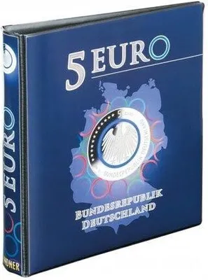 Produktbild von Lindner 1119R 5 Euro-Ringbinder, leer