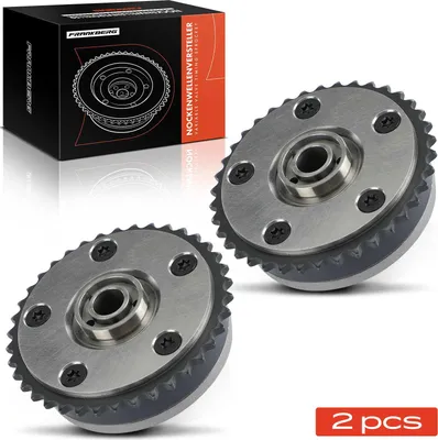 Immagine prodotto di Frankberg 2x fasatore albero a camme per BMW Serie 1 Cabrio E81 E87 E88 Serie 3 Cabrio E90 E46 E91