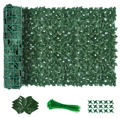 Obrázok produktu pre Umelý živý plot 100 x 600 cm - Ochrana súkromia - Umelá rastlina - Ľahká údržba