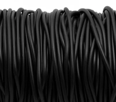 Produktbild von Vintageparts Kautschukband schwarz 3 mm, 4 m