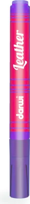 Produktbild von Darwi 6x Ledermarker Spitze 2mm, Inhalt 6ml, Violett Violett DA0420013900C