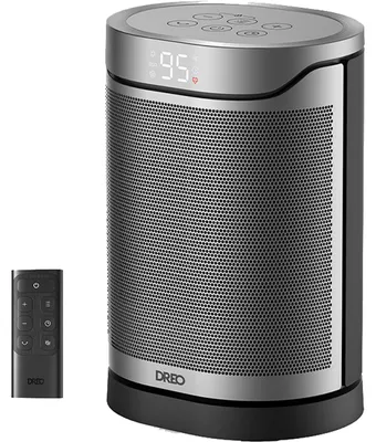 Produktbild von Dreo Atom 318, Elektrischer Raumheizlüfter, Keramik, 70°, 12 h, Drinnen, Tisch/Bank