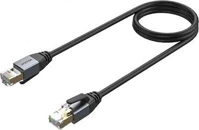 Obrázek produktu pro UNITEK C18149AGY03-1.5M, 1,5 m, Cat8, S/FTP (S-STP), RJ-45, RJ-45, Černá