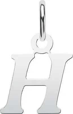 Produktbild von Unique Buchstabenanhänger "H" 925er Sterlingsilber Anhänger SP0899