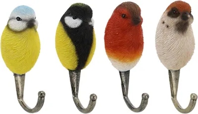 Produktbild von Esschert Design gehäkelter Vogelkopf