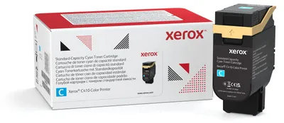 Produktbild von Xerox ® C410 Farbdrucker/VersaLink® C415 Farb-Multifunktionsdrucker Standardkapazität-Tonermodul Cyan (2000 Seiten) - 006R04678, 2000 Seiten, Cyan, 1 Stück(e)