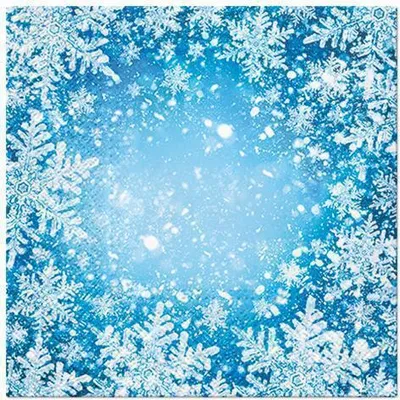Produktbild von 20 Servietten Frosty Window - Schneekristallzauber 33x33cm