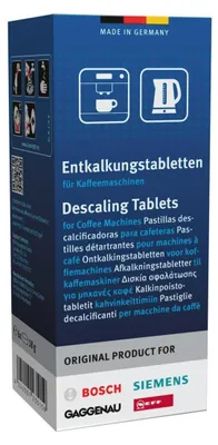 Produktbild von Entkalkungstabletten BOSCH 00312453 für Kaffeemaschine 6Stk