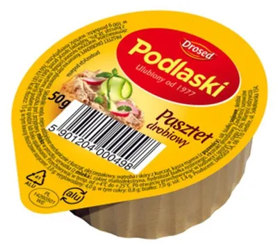 Obrázek produktu pro Pasztet drobiowy Drosed 50 g