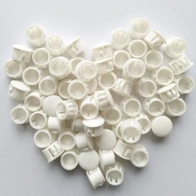 Imagen del producto de 25 tapones de plástico para cubrir agujeros de 13 mm