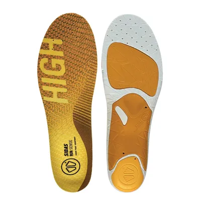 Produktbild von SIDAS 3Feet Run Sense High Einlegesohlen gelb 46-48