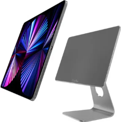 Produktbild von CubeNest Magnetischer Ständer für iPad Air und iPad Pro S020 - Graphit - Ständer für iPad Pro 12,9" (3.,4.,5. Generation)