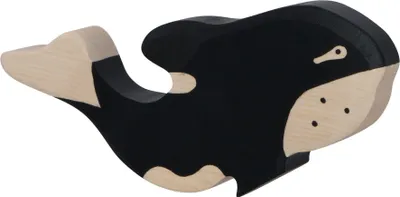 Produktbild von Holztiger Holz-Orca Spielfigur - nachhaltiges Spielzeug