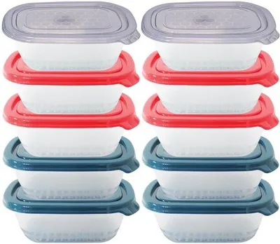 Produktbild von Kleine Plastikbehälter mit Deckel 500ml BPA-frei