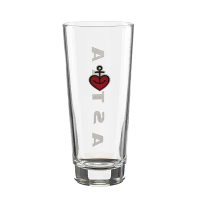 Produktbild von Astra Herz, hochkant FRANKONIA Bierglas 0,3L geeicht – Original Brauerei Glas für Pils & Lager – Hochwertiges, robustes Bierglas