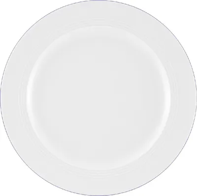 Obrázok produktu pre Friesland Jeverland malý tanier s vánkom, porcelán Ø24 cm, biela/modrá (1 ks)