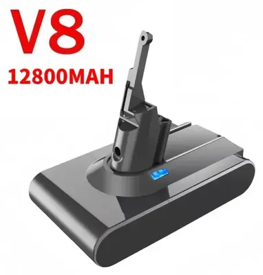 Produktbild von Wiederaufladbarer Staubsauger-Akku - V8 - Lithium-Ionen - 12800 mAh - Nur Akku