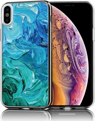 Produktbild von Conie Aufdruck Silikon Schutzhülle für iPhone XS Max Tasche Case Bild Cover Bumper TPU Hülle als Motiv 02