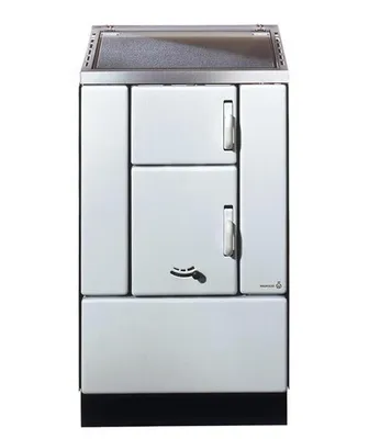 Produktbild von Küchenherd / Kohleherd Wamsler K150C weiß Glaskeramikkochfeld