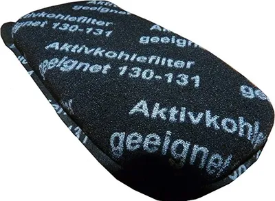 Produktbild von Hochwertiger Filter, Kohlefilter, Aktivkohlefilter, Geruchsfilter, Motorfilter passend für VK 130 VK 131 VK 131SC - filtert unangenehme Gerüche bei Staubsaugen aus der Luft