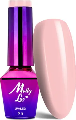 Image de MollyLac Skin & Make Up Hybrid Vernis à ongles Blondie Pink 5 g No. 304