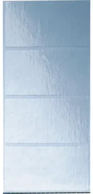 Image de LEITZ 6641-00-00 Étiquettes de protection LEITZ en bande, transparentes