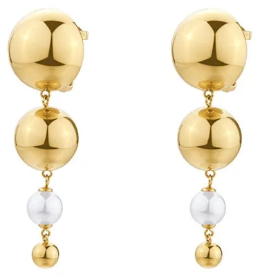 Immagine prodotto di Orecchini lunghi eleganti con perla sintetica Perfect BPC61