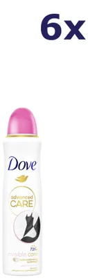 Produktbild von 6x Dove Deodorant-Spray „Invisible Care“ 150 ml