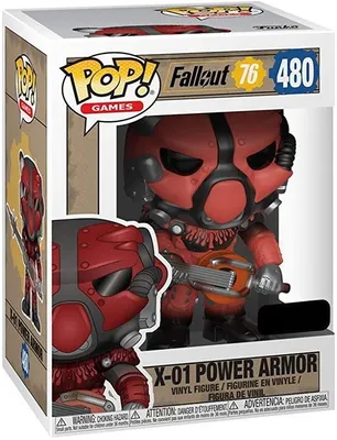 Image de Fallout 76 - Armure assistée X-01 480 - Funko Pop! - Figurine en vinyle