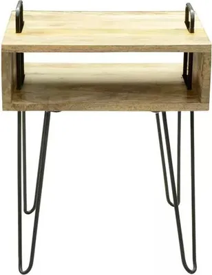 Produktbild von AnLi Style Beistelltisch offenes Fach/ Griffe