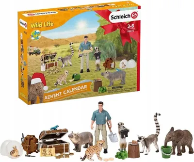 Image de Schleich 98272 - Calendrier de l'avent Wild Life