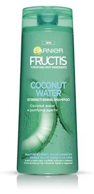 Obrázek produktu pro Posilující šampon na mastné kořínky vlasů Coconut Water (Strengthening Shampoo), 400 ml