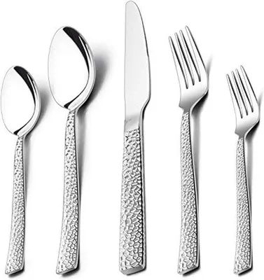 Produktbild von Famanu Besteckset 30-teilig - Edelstahl - Silberfarben