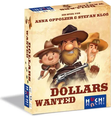 Produktbild von HUCH! Dollars Wanted, Kartenspiel, Flucht, 7 Jahr(e), 15 min
