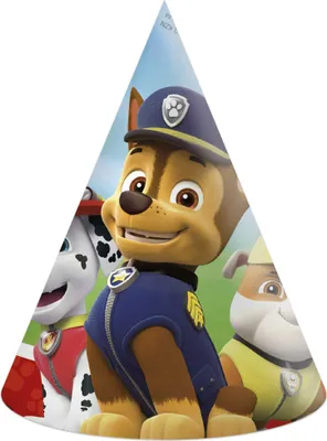 Produktbild von Paw Patrol Ready For Action Papiermützen 6 Stk.