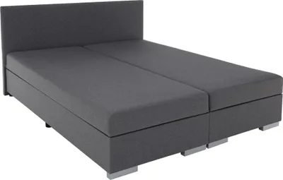 Zdjęcie produktu dla Kondela Łóżko kontynentalne małżeńskie Adara 140x200 cm - szare