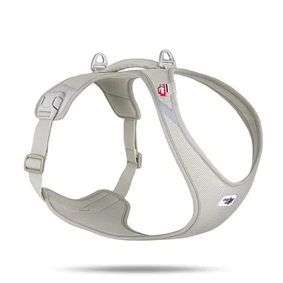 Zdjęcie produktu dla Curli Belka Harness Air-Mesh, Pies, Nierozciągliwa uprząż, XL, Beżowy, Siatka, Monochromatyczny