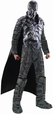 Produktbild von Man of Steel General Zod Deluxe Herren Kostüm, Größe:L